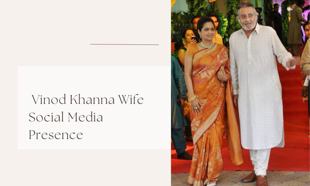 vinod khanna wife