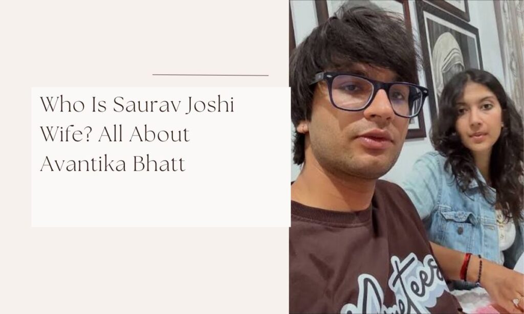 saurav joshi wife