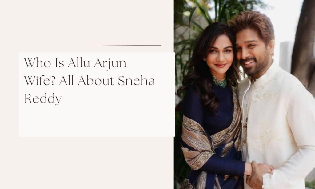 allu arjun wife