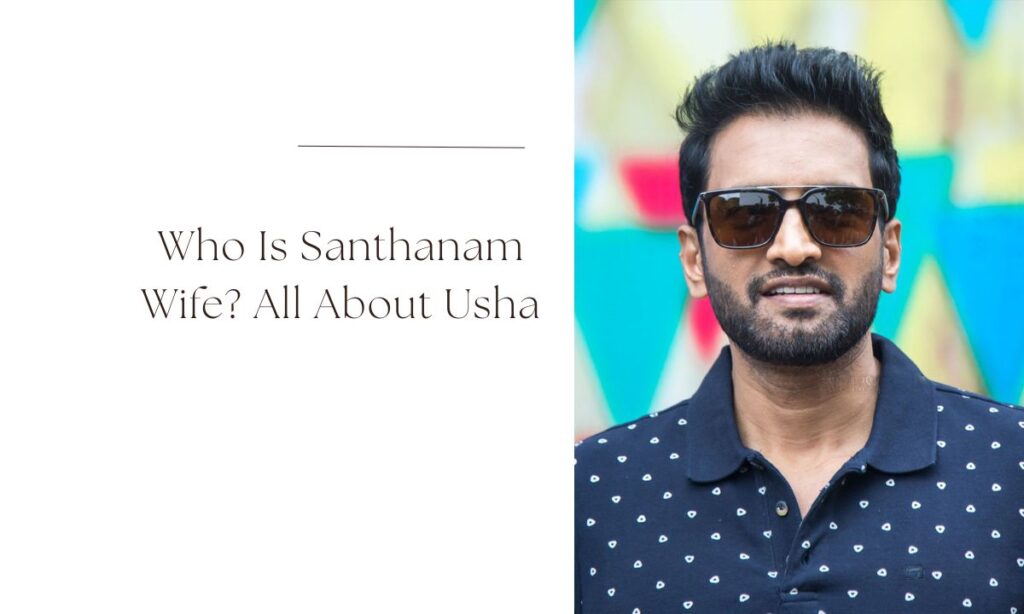 santhanam wife