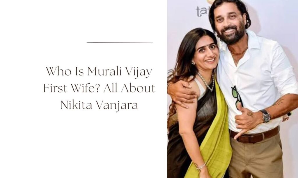 murali vijay first wife