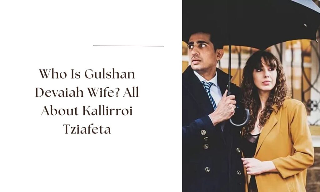 gulshan devaiah wife