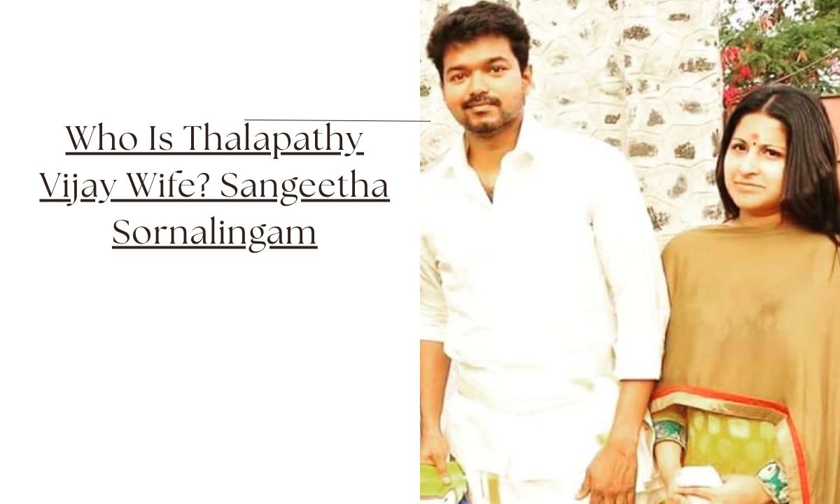 thalapathy vijay wife
