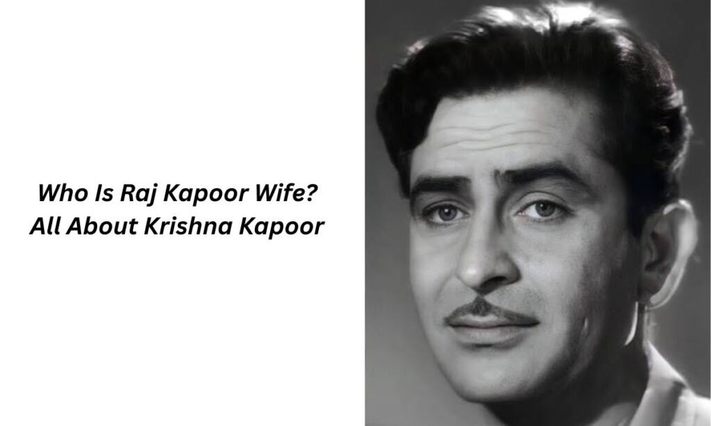 raj kapoor wife