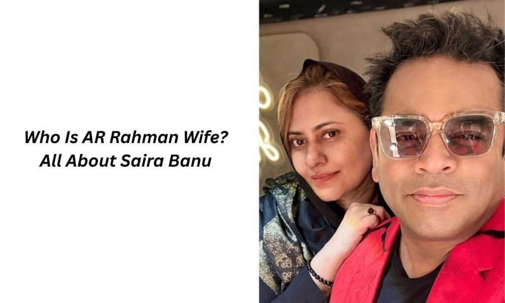 ar rahman wife